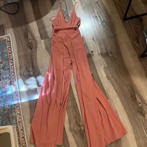 Mauve pink jumpsuit from Ibiss Boutique